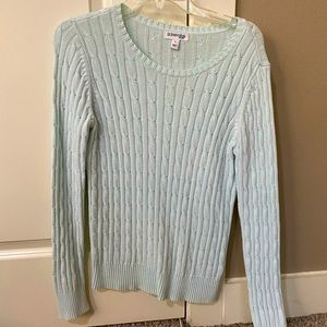 Light blue sweater from Macys. In great condition!